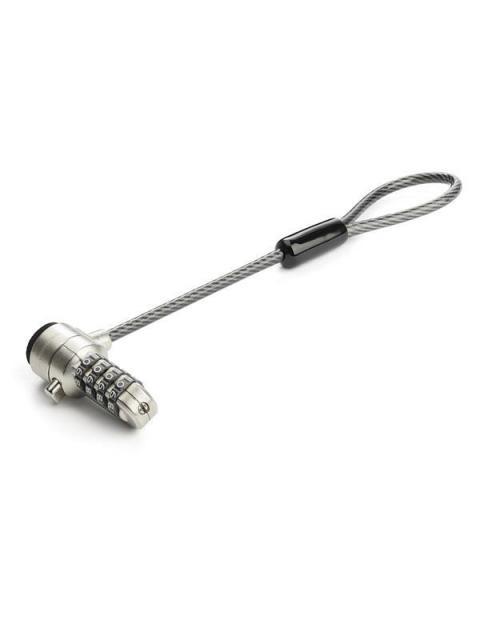 STARTECH  CANDADO DE COMBINACION PARA LAPTOPS BRNCHLOCK 15CM PLATA