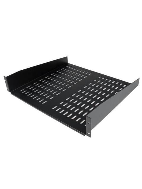 STARTECH  CHAROLA FIJA CANTILEVER VENTILADA PARA GABINETE RACK 2U 16 HASTA 22KG