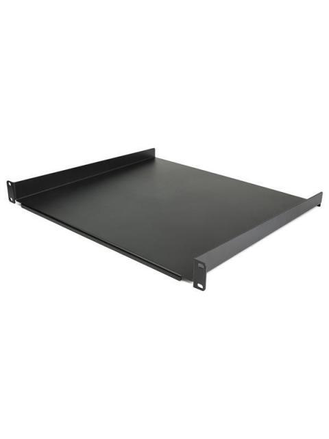 STARTECH  CHAROLA METALICA PARA RACK 1U HASTA 20KG NEGRO