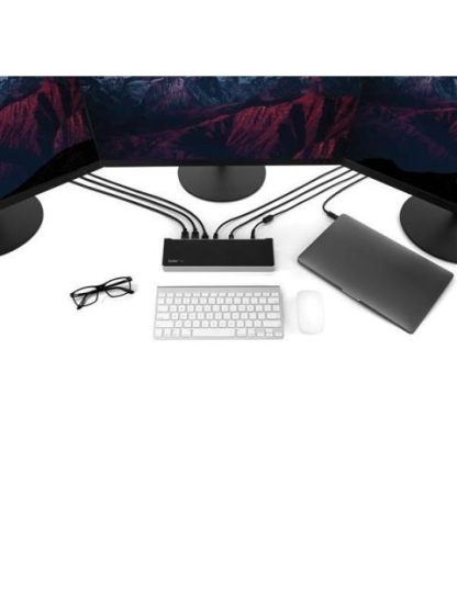 STARTECH  DOCKING STATION DK30CH2DEP USB-C 2X USB 3.0 1X HDMI 2X DISPLAYPORT 1X RJ-45 PLATA-NEGRO - Image 7