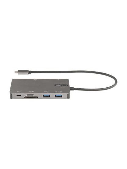STARTECH  DOCKING STATION USB C 2X USB 3.0 1X HDMI 1X RJ-45 1X VGA GRIS - Image 2