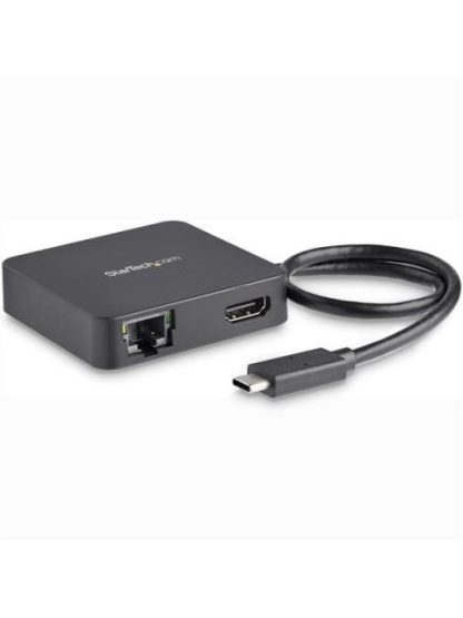 STARTECH  DOCKING STATION USB-C CON GIGABIT ETHERNET HDMI 4K NEGRO