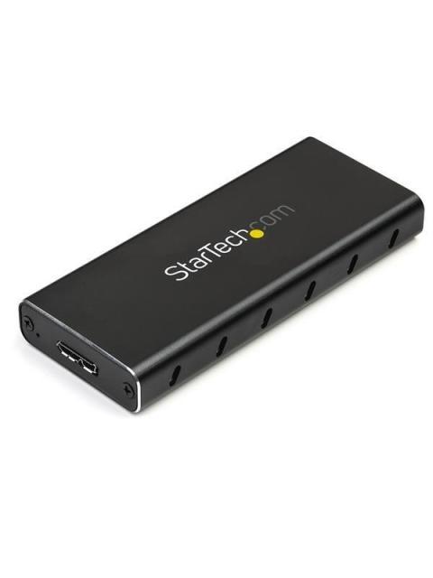 STARTECH  GABINETE ADAPTADOR M.2 NGFF - USB 3.1 CON CARCASA PROTECTORA