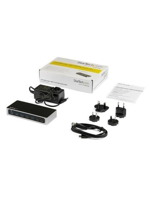 STARTECH HUB USB 3.0 USB C 5X USB-A 2X USB C 5000 MBIT-S NEGRO-PLATA - Image 6