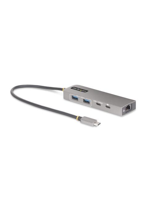 STARTECH  HUB USB-C - 2X USB A 1X USB C 1X RJ-45 10 GBIT-S GRIS