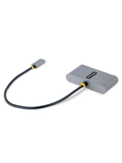STARTECH  HUB USB C 3.2 2X USB A 3.2 2X USB C 5000MBIT-S GRIS - Image 2