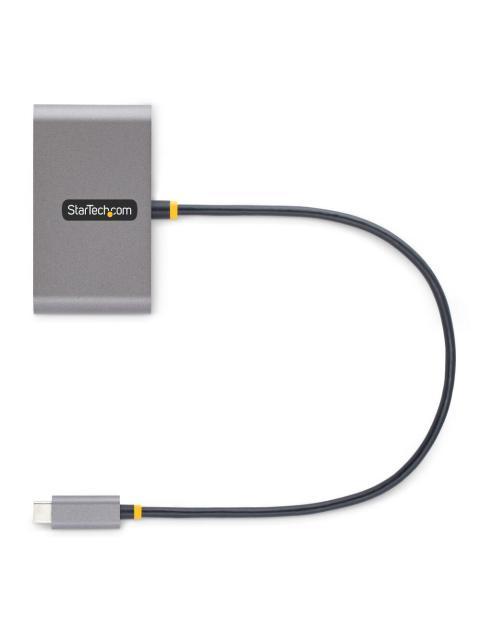 STARTECH  HUB USB C 3.2 2X USB A 3.2 2X USB C 5000MBIT-S GRIS - Image 5