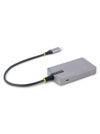 STARTECH  HUB USB C - 3X USB 3.0 X1 RJ-45 5000 MBIT-S GRIS - Image 2