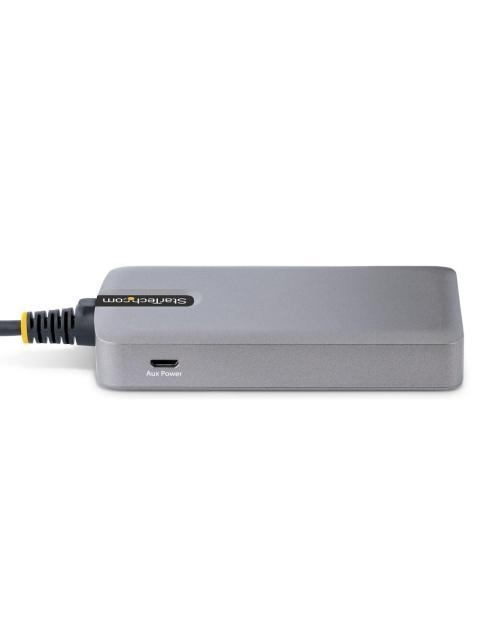 STARTECH  HUB USB C - 3X USB 3.0 X1 RJ-45 5000 MBIT-S GRIS - Image 4