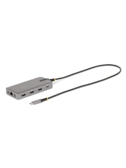 STARTECH  HUB USB-C MACHO 2X HDMI 2X DISPLAYPORT 3X USB-A 1X USB-C 1X RJ-45 GRIS