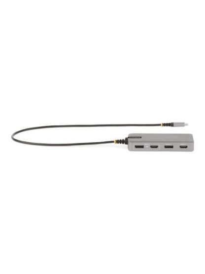 STARTECH  HUB USB-C MACHO 2X HDMI 2X DISPLAYPORT 3X USB-A 1X USB-C 1X RJ-45 GRIS - Image 4