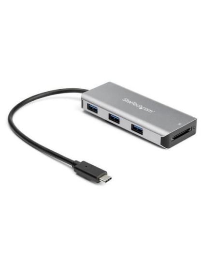 STARTECH  HUB USB-C MACHO 3 PUERTOS USB 3.1 HEMBRA 10.000MBIT-S GRIS