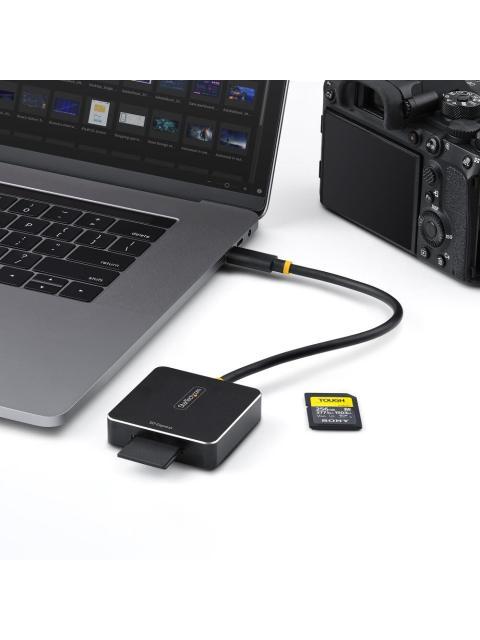 STARTECH  LECTOR DE MEMORIA 1B-USB-C-SDE-ADAPTER MS-MICROSD-MMC-SD USB-C 3.2 10 GBIT-S - Image 6
