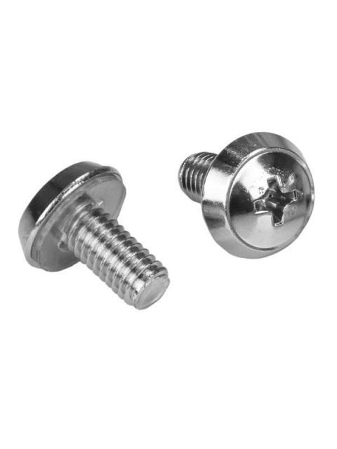 STARTECH  PACK DE 100 TORNILLOS DE MONTAJE Y TUERCAS ENJAULADAS M6 PARA RACK GABINETE DE SERVIDORES - Image 3