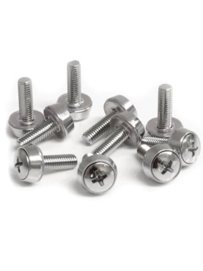 STARTECH  PACK DE 50 TORNILLOS DE MONTAJE M5 PARA RACK GABINETE DE SERVIDORES - Image 3