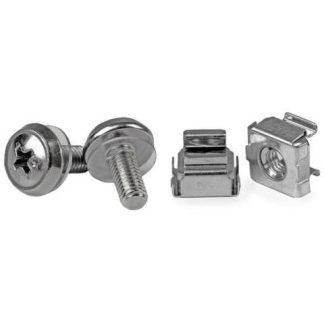 STARTECH  PACK DE 50 TORNILLOS DE MONTAJE Y TUERCAS ENJAULADAS M5 PARA RACK GABINETE DE SERVIDORES