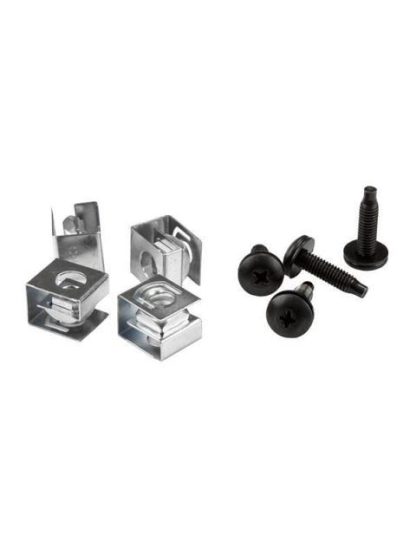 STARTECH  PAQUETE DE 50 TORNILLOS 10-32 Y TUERCAS CLIP PARA GABINETE RACK DE SERVIDORES