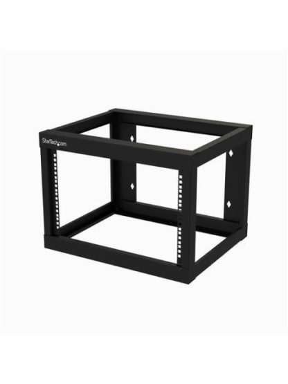 STARTECH  RACK ABIERTO 2 POSTES 6U HASTA 80KG NEGRO