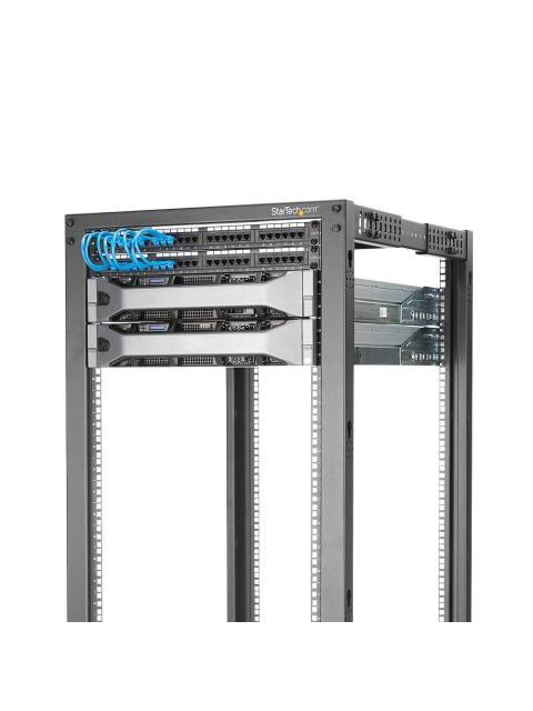 STARTECH  RACK ABIERTO 4 POSTES 18U HASTA 544KG NEGRO - Image 5