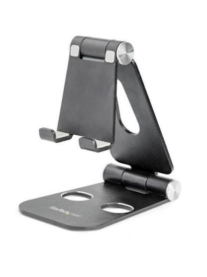 STARTECH  SOPORTE DE ESCRITORIO PARA CELULAR Y TABLET HASTA 13 NEGRO