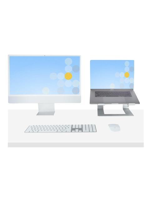 STARTECH SOPORTE ERGONOMICO DE ESCRITORIO PARA LAPTOP 17 HASTA 5 KG PLATA - Image 9