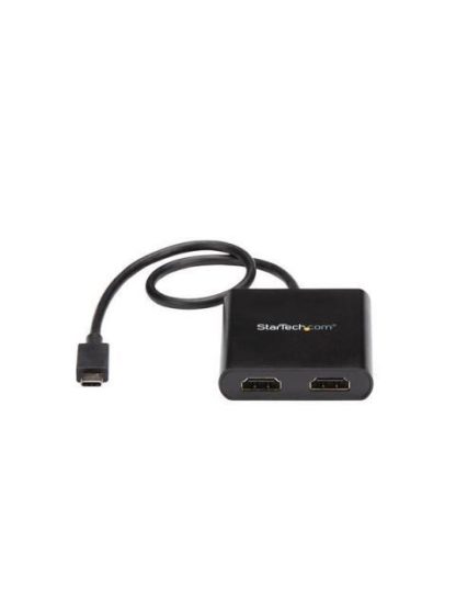 STARTECH  DIVISOR SPLITTER MST USB-C MACHO - 2X HDMI HEMBRA NEGRO - Image 8