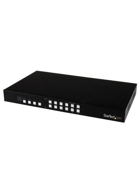 STARTECH  SWITCH CONMUTADOR MATRIX HDMI 4X4 CON MULTIVISOR VIDEOWALL O IMAGEN E IMAGEN PAP