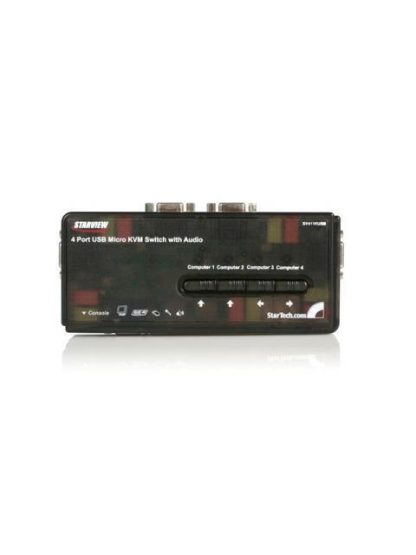 STARTECH  SWITCH KVM USB-VGA 4 PUERTOS