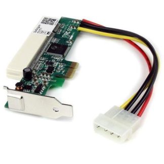 STARTECH  TARJETA PCI EXPRESS A PCI ALAMBRICO ROJO