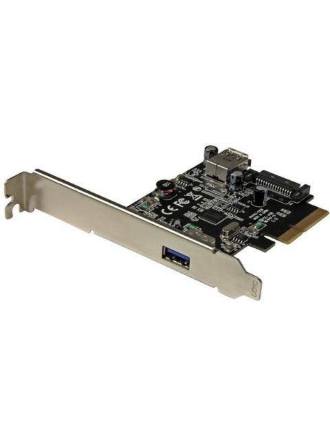 STARTECH  TARJETA PCI EXPRESS DE 2 PUERTOS USB 3.1 GEN 2 USB-A 1X EXTERNO Y 1X INTERNO