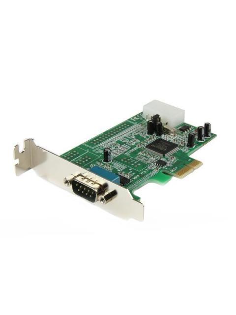 STARTECH  TARJETA PCI EXPRESS PERFIL BAJO PEX1S553LP ALAMBRICO 0.46 MBIT-S CON 1 PUERTO RS232 DB9