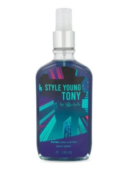 STYLE YOUNG TONY BY RACHELLE 240 ML BODY MIST SPRAY - Image 2