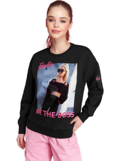 SUDADERA BARBIE NEGRO BARBIE