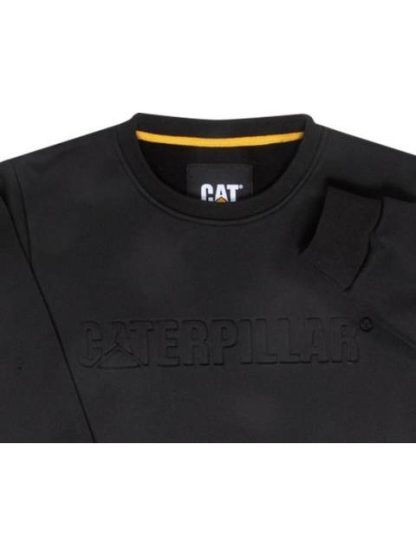 SUDADERA CAT CREW NEGRO CATERPILLAR - Image 2
