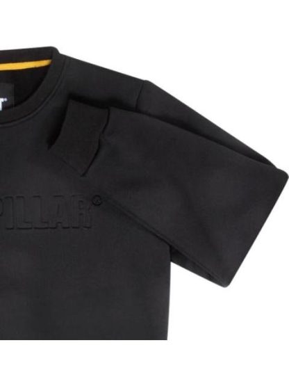 SUDADERA CAT CREW NEGRO CATERPILLAR - Image 3