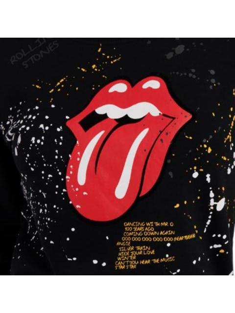 SUDADERA DAMA DAMA NEGRO THE ROLLING STONES - Image 6