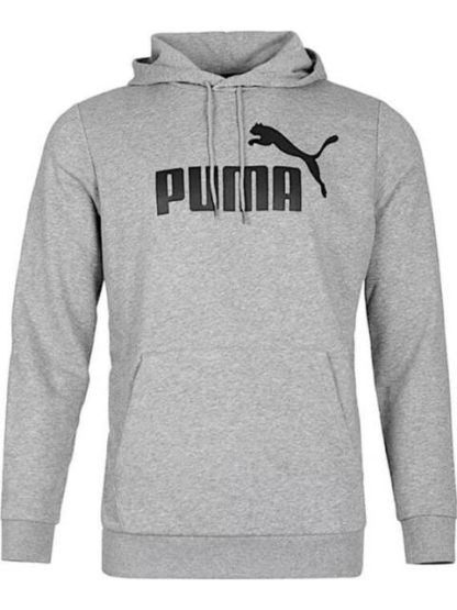 SUDADERA ESS BIG LOGO TR GRIS PUMA