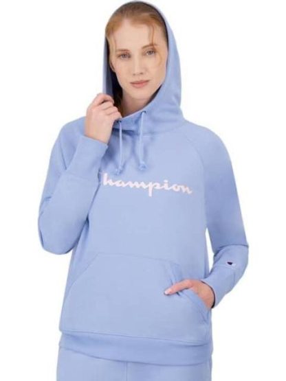SUDADERA HOODIE W AZUL CHAMPION - Image 2