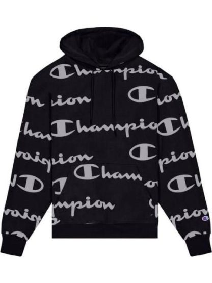 SUDADERA HOODIES HOODIES NEGRO CHAMPION