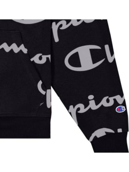 SUDADERA HOODIES HOODIES NEGRO CHAMPION - Image 5