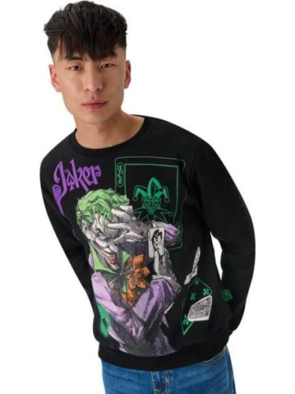 SUDADERA JOKER NEGRO BATMAN - Image 2