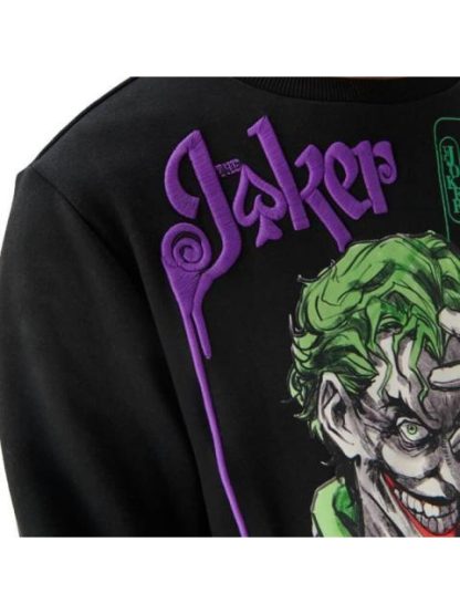 SUDADERA JOKER NEGRO BATMAN - Image 4