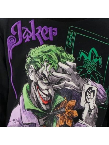 SUDADERA JOKER NEGRO BATMAN - Image 6