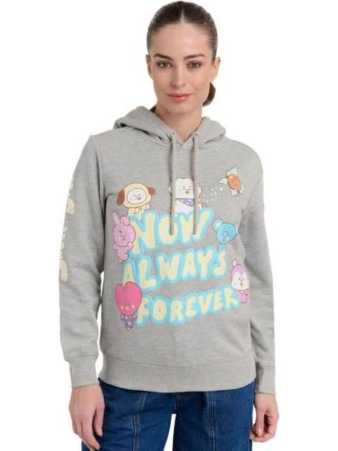 SUDADERA LICENCIA GRIS BT21