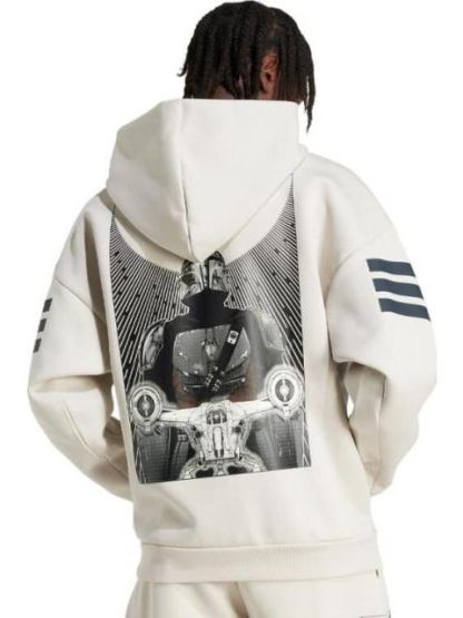 SUDADERA M SW TM HDY BEIGE ADIDAS - Image 5
