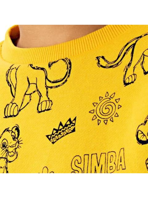 SUDADERA REY LEON AMARILLO DISNEY - Image 4
