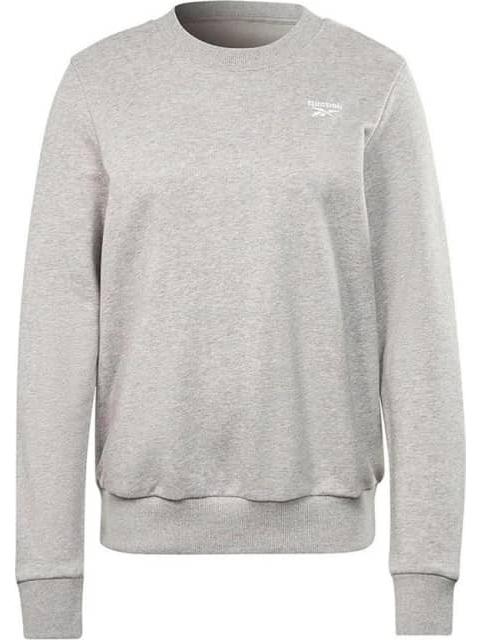 SUDADERA RI SL FT CREW GRIS REEBOK - Image 3