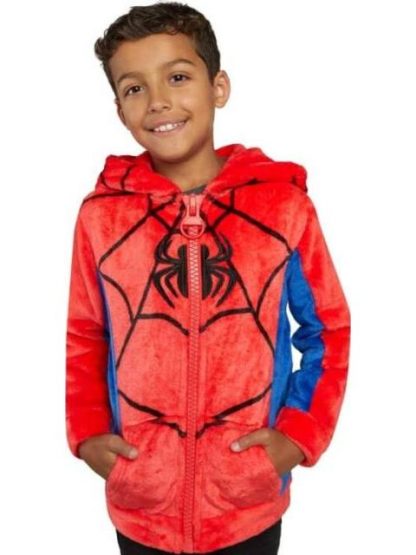 SUDADERA SPIDERMAN ROJO MARVEL
