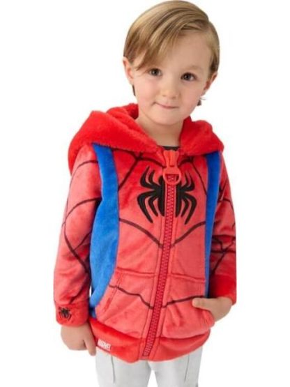 SUDADERA SPIDERMAN ROJO SPIDEY AND FRIENDS
