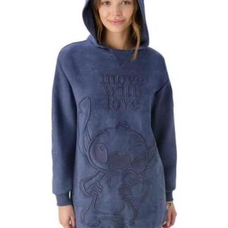 SUDADERA STITCH AZUL DISNEY